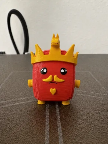 Modelo para impresión 3D: Fortnite Crown Sprite — vista de referencia 2