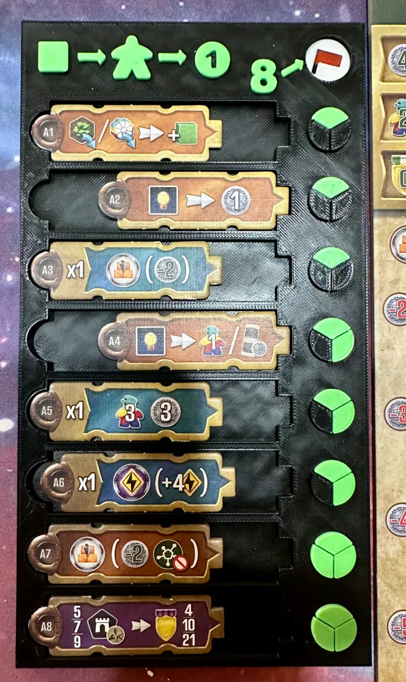 Nucleum boardgame accessories