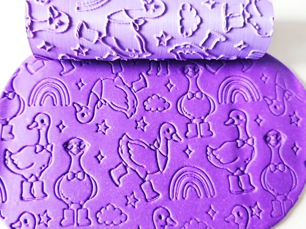 Rouleau à texture — oie rigolote