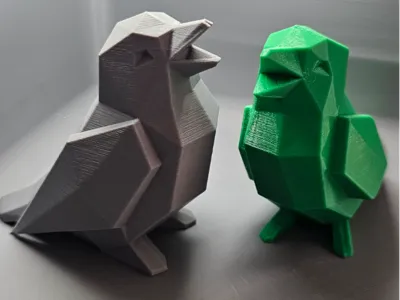 Origami‑Style Bird Wall Decor
