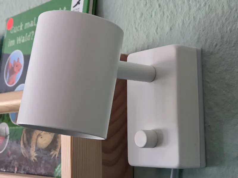 NYMANE Wall spacer  for reading lamp wired
