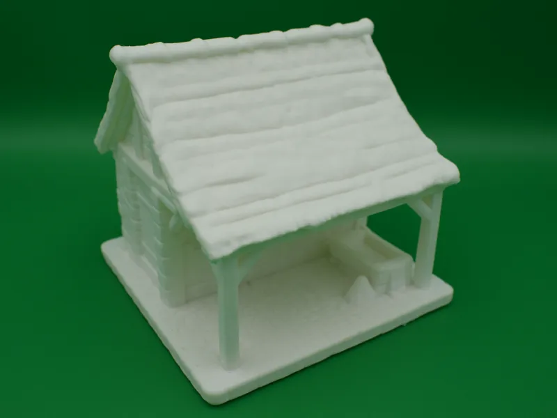 Medieval Farmhouse with Open Stable