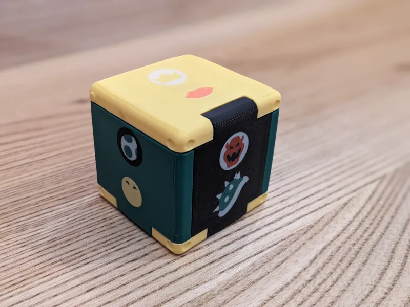 Cube cartes Nintendo Switch - icônes Mario