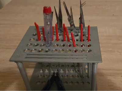 Ultimate Desktop Workshop Tool Organizer Station