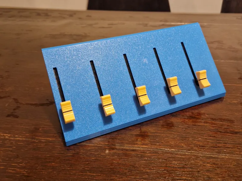 Deej 5 Slider Volume Mixer For PC
