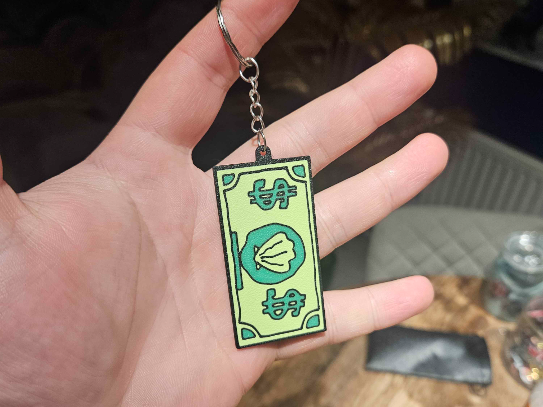 Keychain - Spongebob `Bikini Bottom` Money