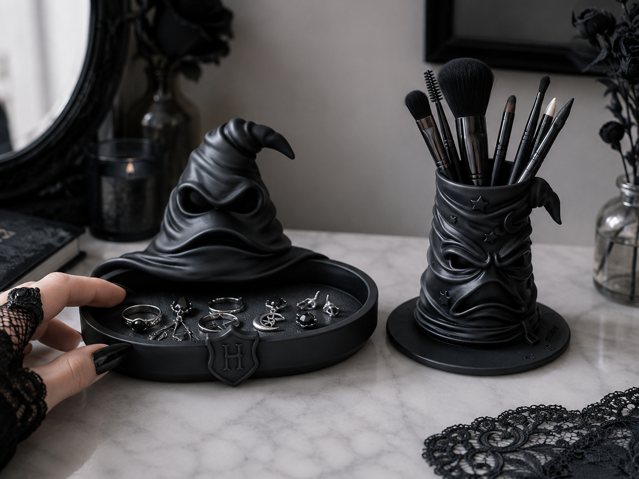 Harry Potter Sorting Hat Tray & Holder Set - 1