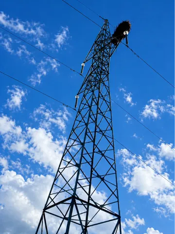 Modelo para impresión 3D: Torre eléctrica de celosía 4 patas escala H0 y 0 — vista de referencia 2