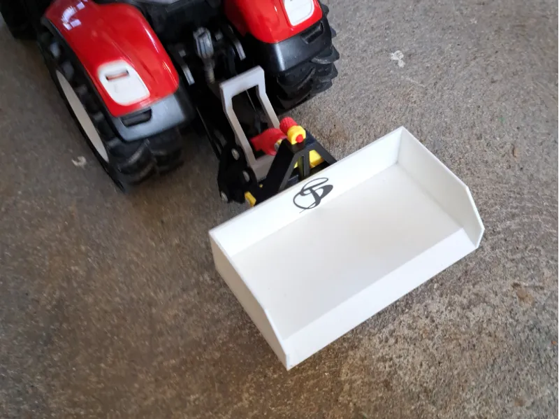 Heckschaufel für Traktor-Hubwerk