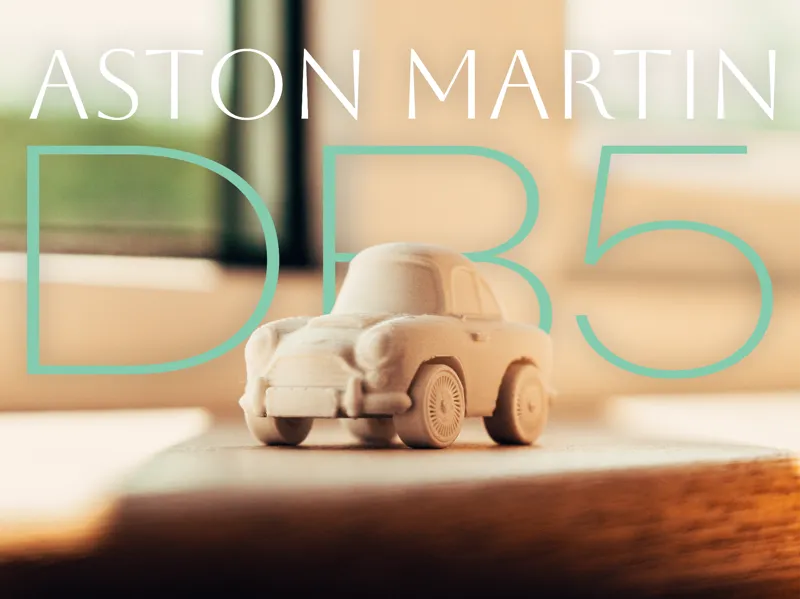 Aston Marin DB5 - Mini Desk Toy
