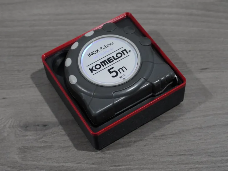 Komelon 5m Tape Measure Gridfinity Tray