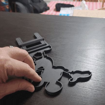 VINTAGE MICKEY-INSPIRED FOLDING PHONE STAND - PIP