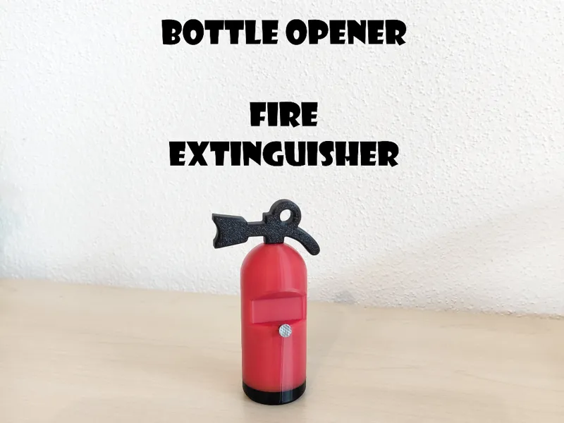 Flaschenöffner Feuerlöscher