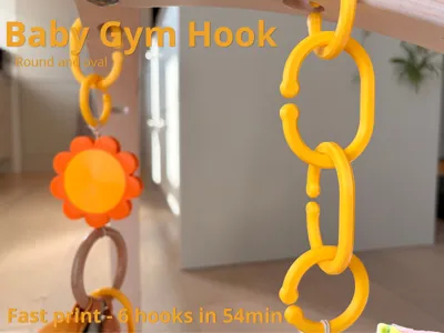 Baby Gym Toy Hook / Hanging Clip