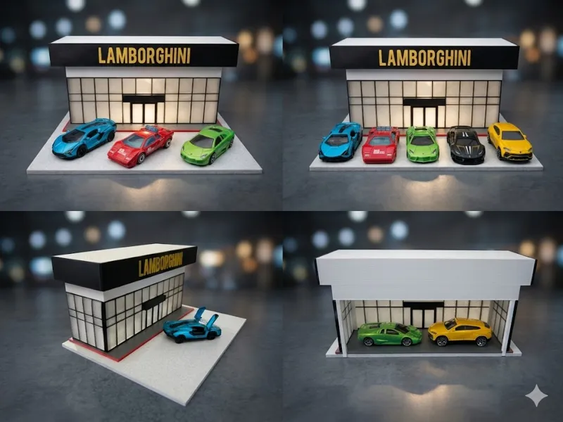 1:64 Scale Lamborghini Dealership (San Antonio)