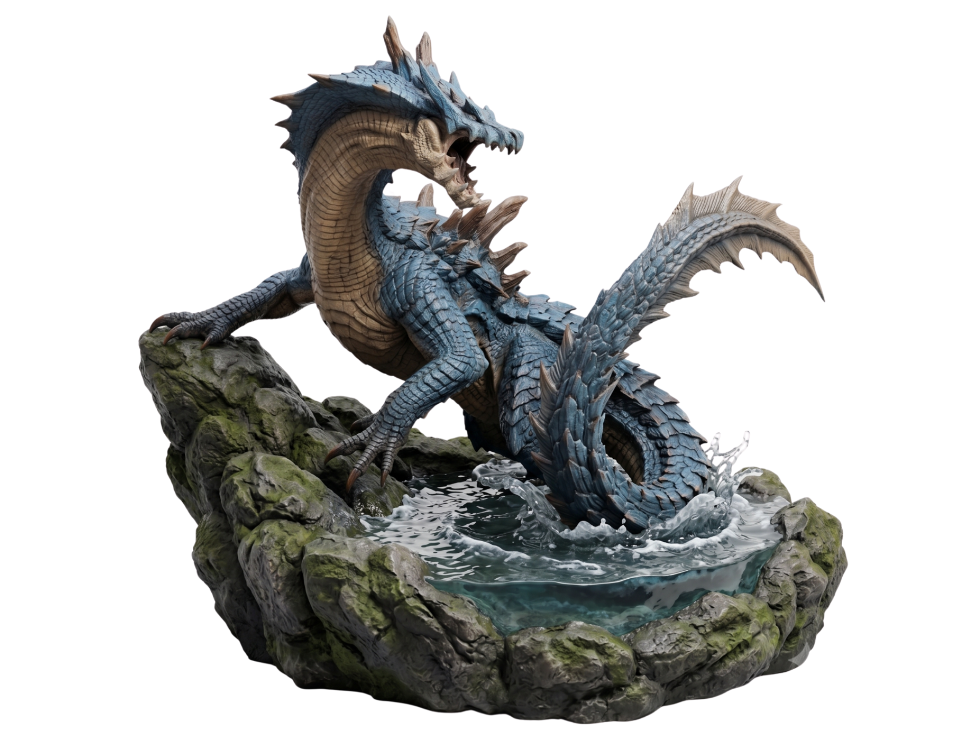Lagiacrus - Monster Hunter Diorama #012 - 1