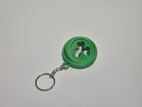 Porte-clés fidget trèfle porte-bonheur — photo 4