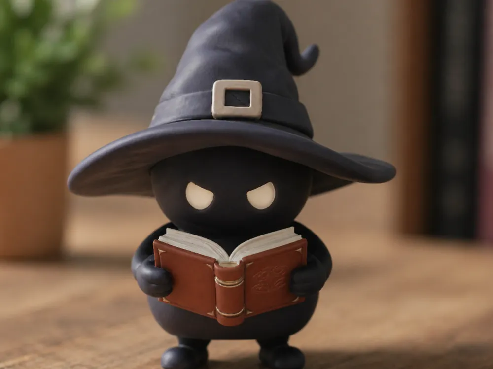 Wizard Devil Mini Evil Wizard Miniature - Free 3D Print Model - MakerWorld