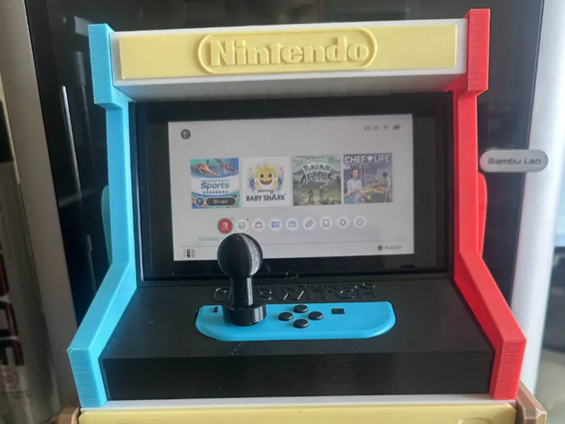 consola retro arcade soporte para nintendo switch