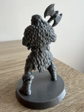 Modelo para impresión 3D: Barbarian — vista de referencia 5