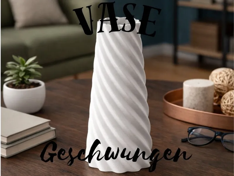 Vase - Geschwungen