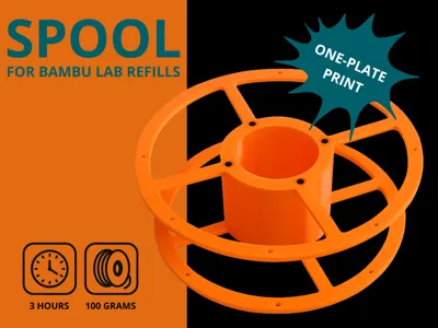 Quick-Print Bambu Lab Spool