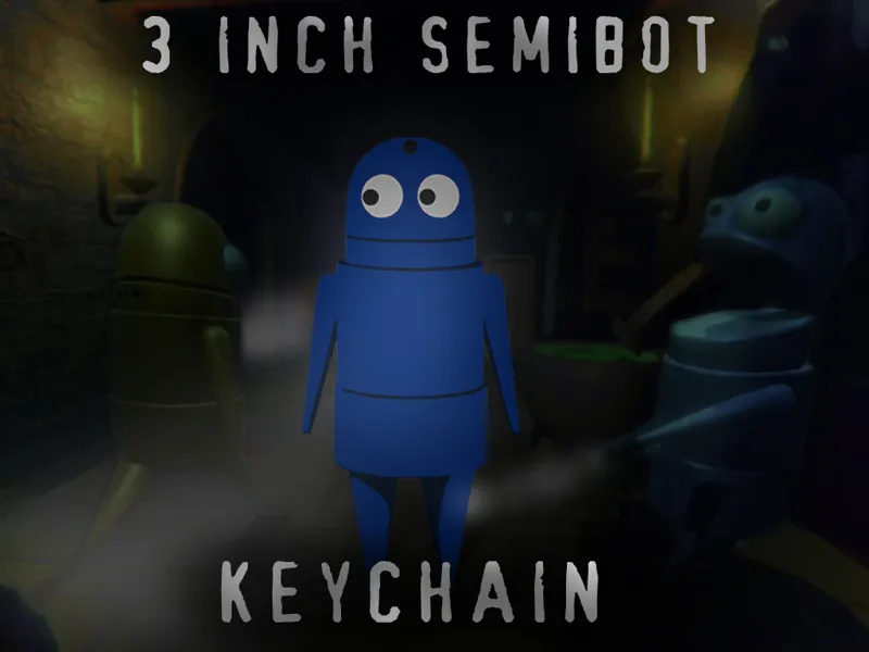 R.E.P.O Semibot Keychain