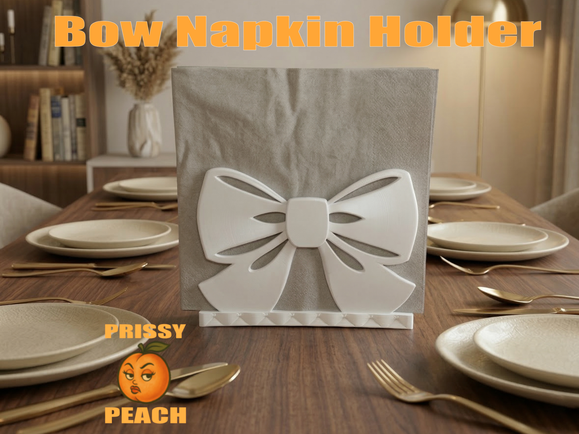 Bow Napkin Holder