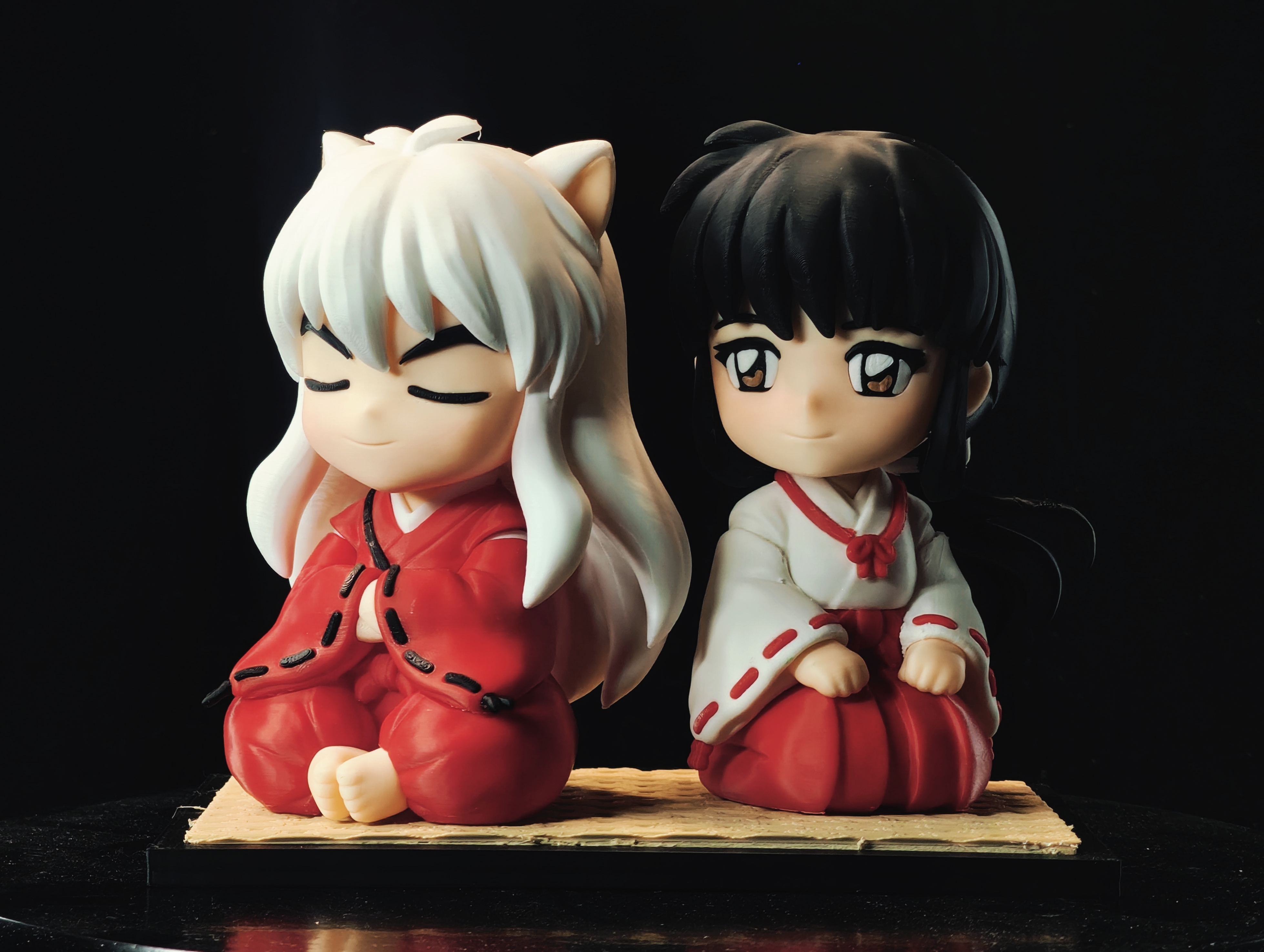 Miniatura 1 do modelo 3D 【NO AMS】犬夜叉&桔梗