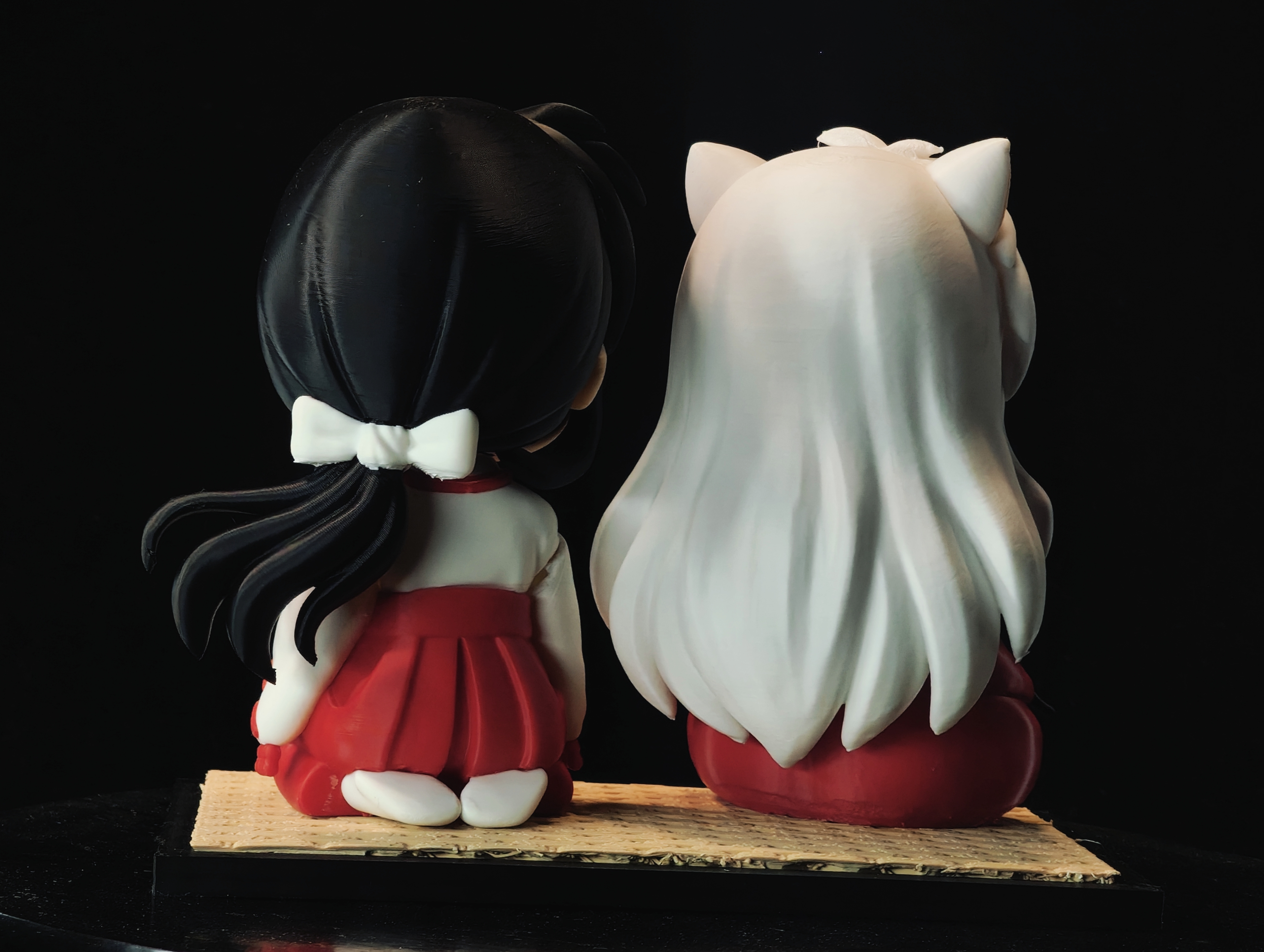 Miniatura 2 do modelo 3D 【NO AMS】犬夜叉&桔梗