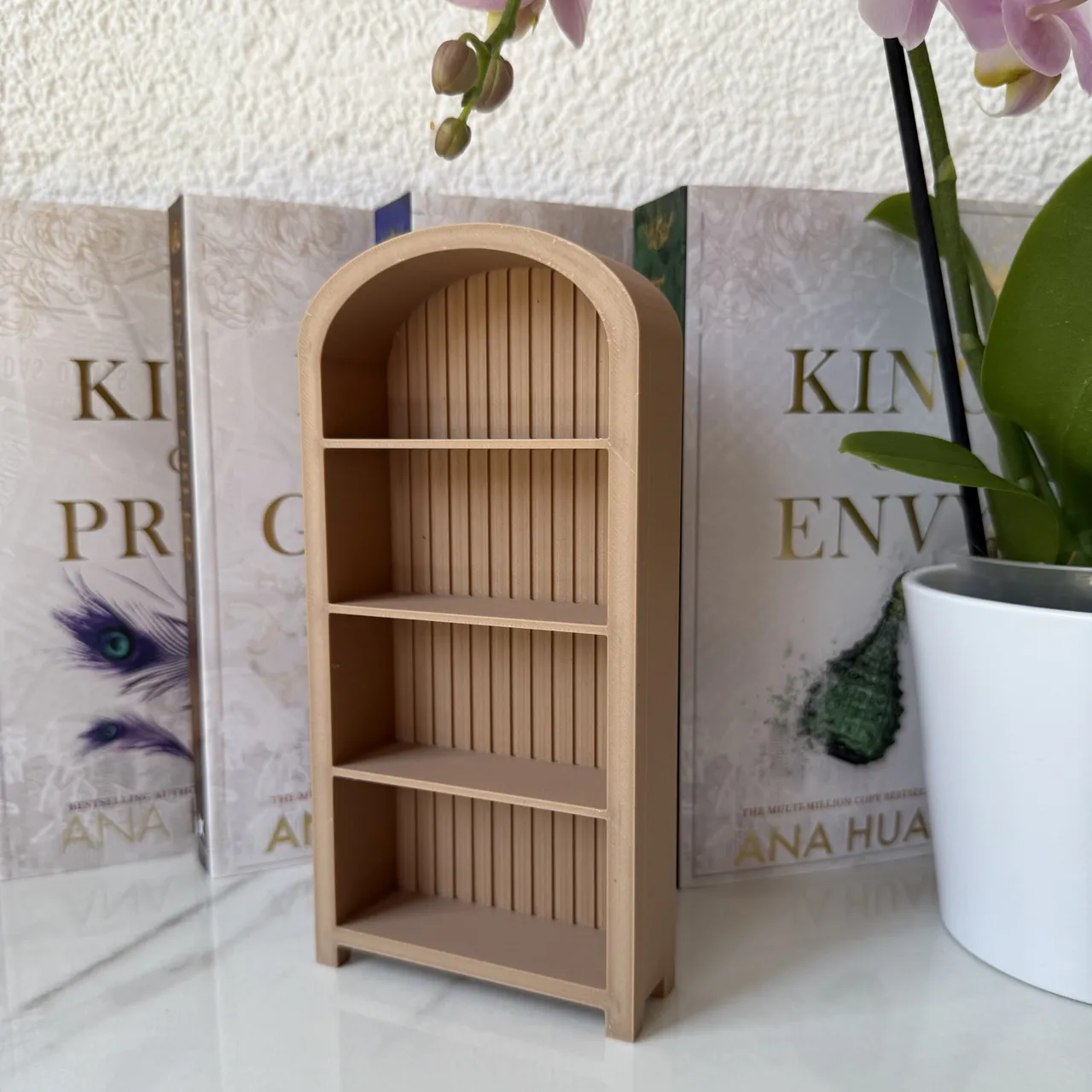 Arched Miniature Bookshelf view 2
