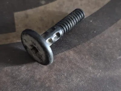 ABS ASA screw for E9X BMW side skirt