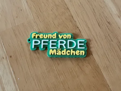 Keychain Friend of Horse Girls