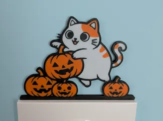 The Adventures of Bouboule - Jumping on pumpkins