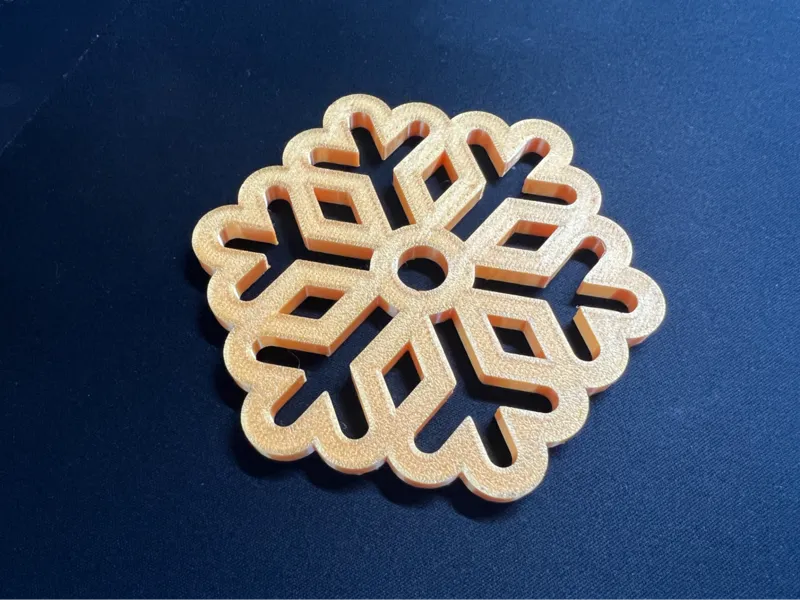 Snowflake Coaster