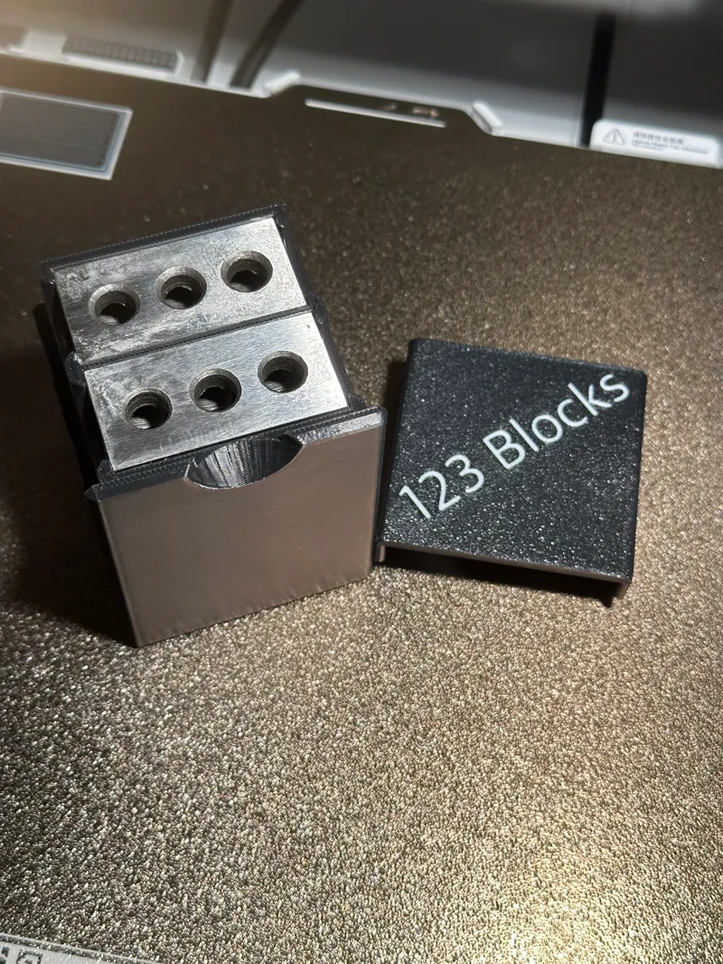 123 Blocks Box With Label
