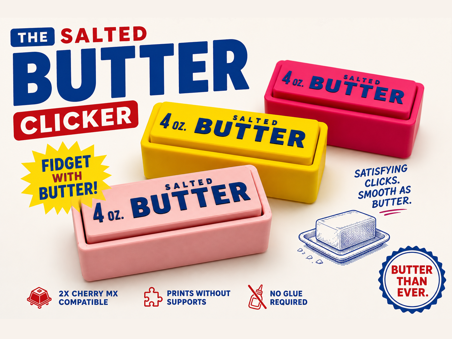 The Salted Butter Clicker - Fidget With Butter! - 1