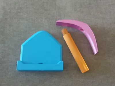 Minecraft Toy - Shaft with replaceable top