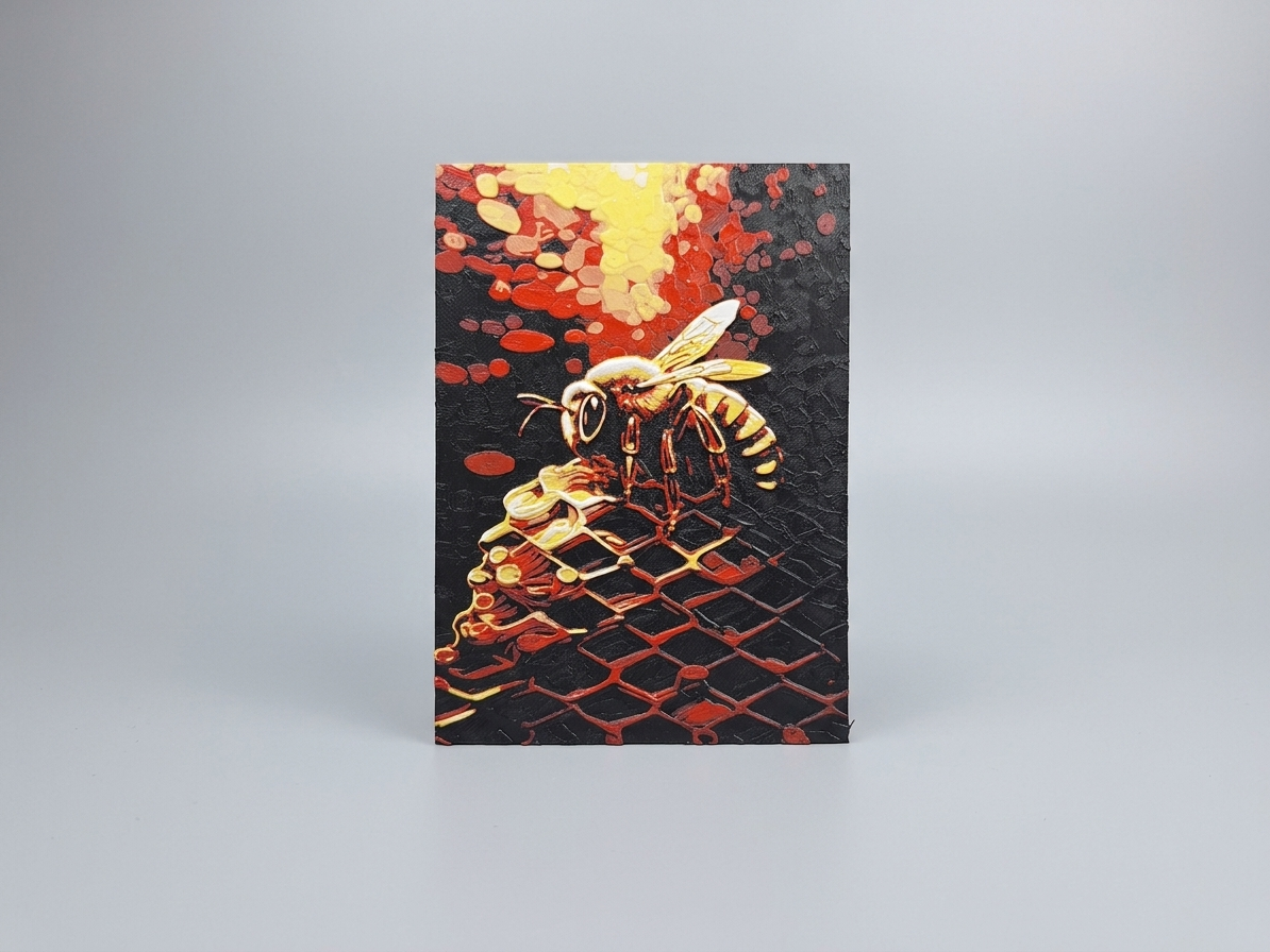 Honey Bee - Hueforge / 2D Art