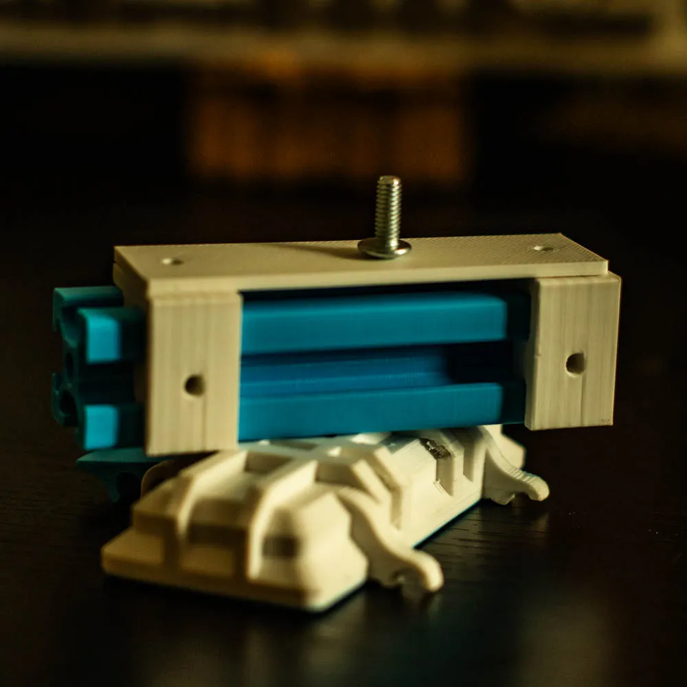 Panel Slot Block 2020 Slot Screw Mount and Panel Mount Block M3 - Free 3D Print Model ...