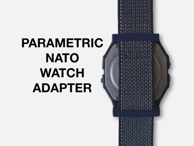 Parametric NATO Watch Adapter