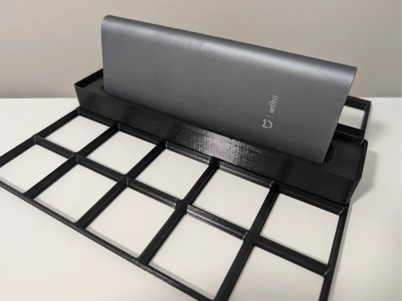 Gridfinity Xiaomi Wiha Screwdriver Kit Vertical