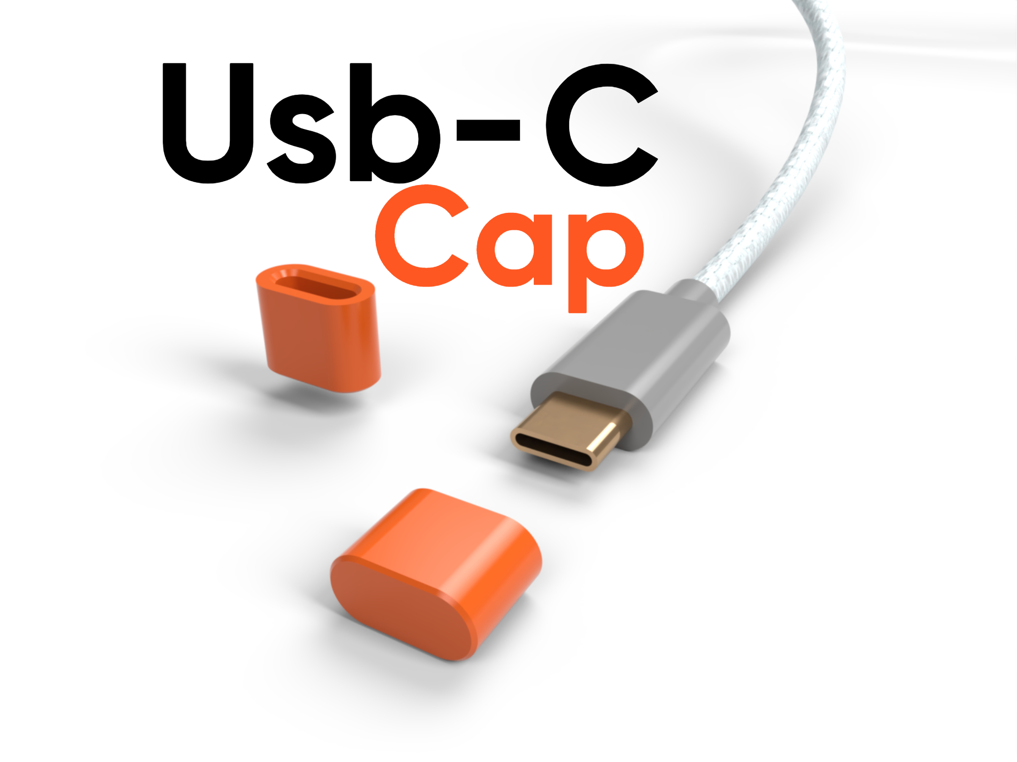 Miniatura 1 do modelo 3D USB-C CAP