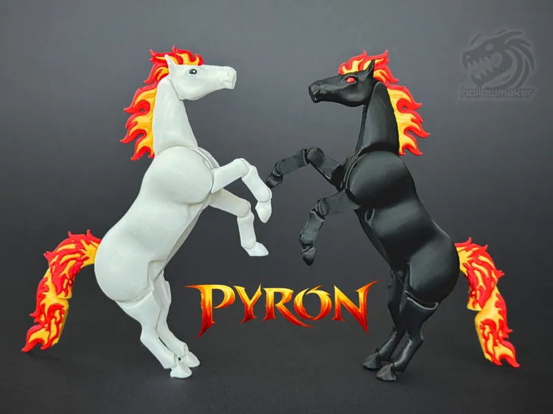 Pyron - Articulated Fire Horse