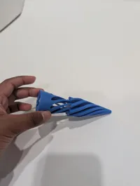 0.2mm layer, 2 walls, 15% infill Two Colors - AMS Low Purge