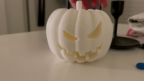 Fully Printable Pumpkin Candy Dispenser