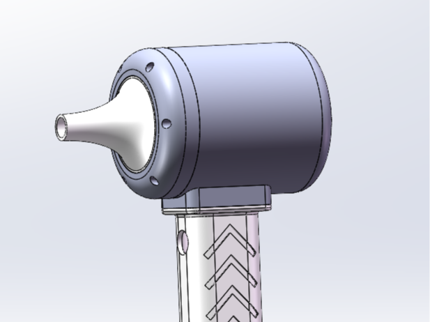 Miniatura 1 do modelo 3D 暴力风扇 戴森V8电机 车载吸尘器 大艺A3插脚