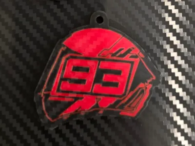 Marc Marquez keychain