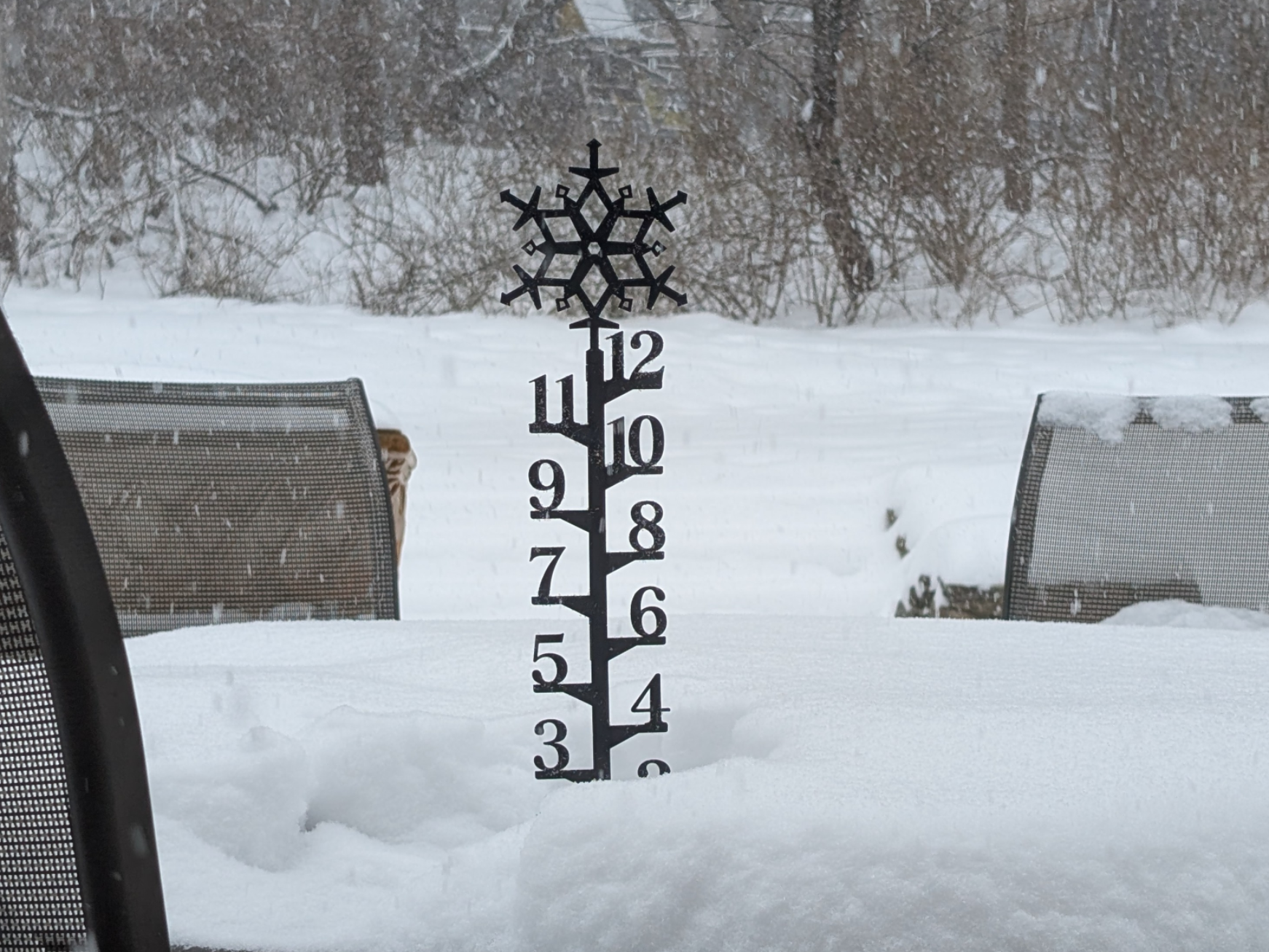 Snow Gauge in inches