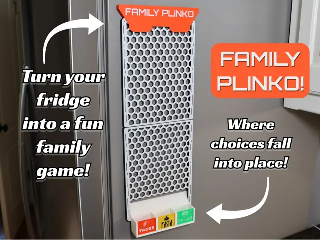 Family Plinko - "Where choices fall into place"